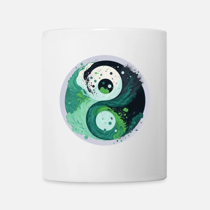 Yin Yang - Tasse - Weiß