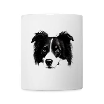 Border Collie Irischer Hütehund - Tasse - Weiß - Vorne