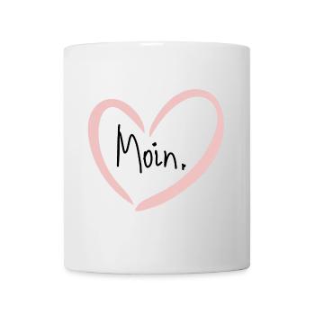 Moin - Tasse - Weiß - Vorne