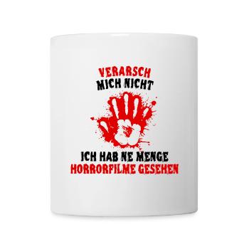 Filme Statement Kino Kinoabend Movies Filmabend - Tasse - Weiß - Vorne