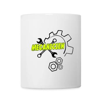 Mécanicien - Mug blanc - blanc - Devant