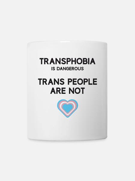 LGBT Pride Month - Trans Menschen - Tasse - Weiß