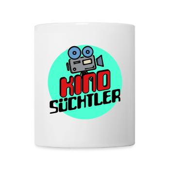Kino Kinoabend Movies Film Schauen Statement - Tasse - Weiß - Vorne
