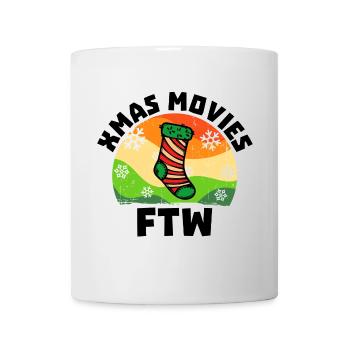 Binge Watching Movies Movies Statement Series - Mug blanc - blanc - Devant
