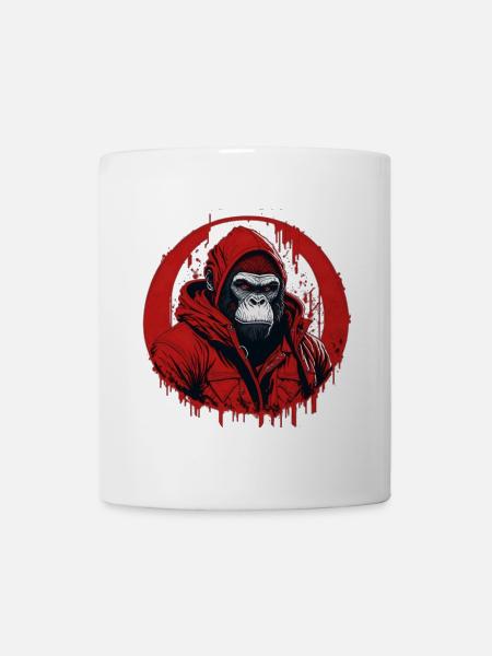 Gorilla Street Style - Mug - white