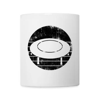 Trampoline drawing - Mug - white - Front