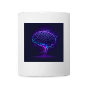 Cerveau - Mug blanc - blanc - Devant
