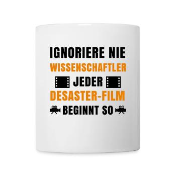 Binge Watching Filme Kino Movies Statement Kamera - Tasse - Weiß - Vorne