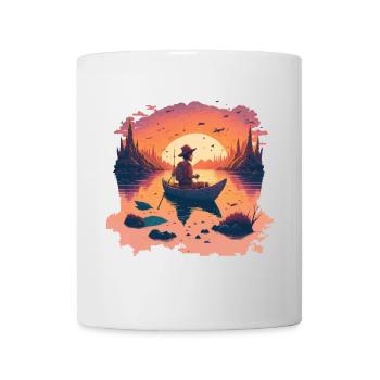 Fishermen in autumn - Mug - white - Front