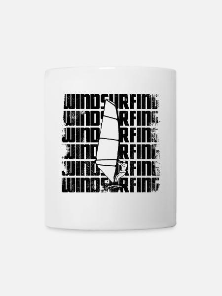 Windsurfer - Tasse - Weiß