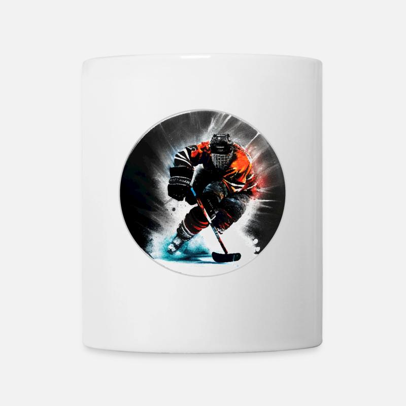 Eishockey - Tasse - Weiß