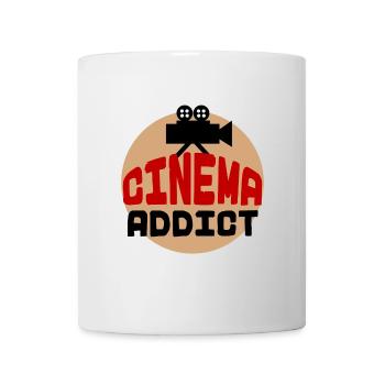 Films Déclaration Films Caméra Cinéma Soirée DVD - Mug blanc - blanc - Devant