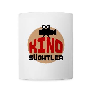 Kino Kamera Movies Statement Theater Filmabend - Tasse - Weiß - Vorne