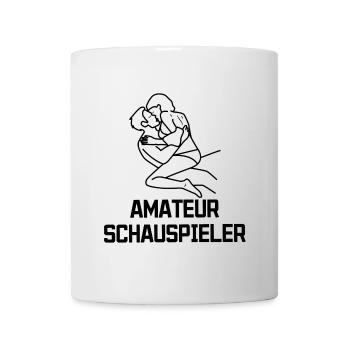 Schauspieler Statement Movies Filme Kino Nacht - Tasse - Weiß - Vorne