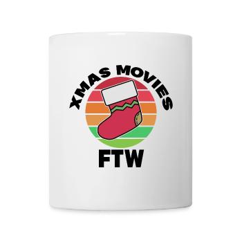 Watch Movie Night Movies Streaming Cinema - Mug - white - Front