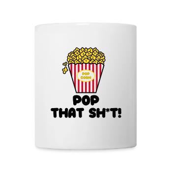 Soirée cinéma Cineast Films Déclaration Popcorn - Mug blanc - blanc - Devant