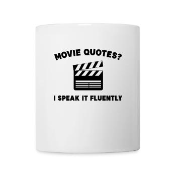 Cinéma Cinéma Déclaration Films Cinéma Nuit Streaming - Mug blanc - blanc - Devant