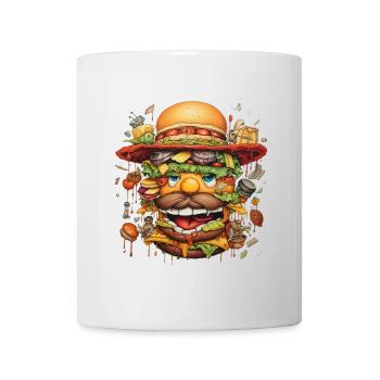 Wild Citizen Caricature Face - Mug - white - Front