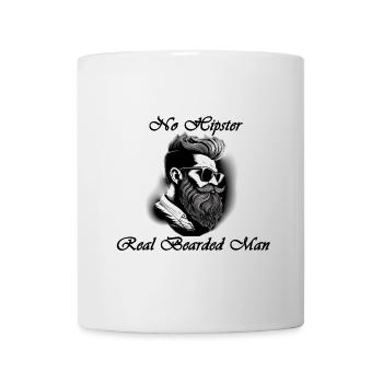 no Hipster - Mug - white - Front