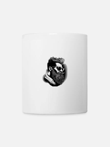 no Hipster weiß - Tasse - Weiß