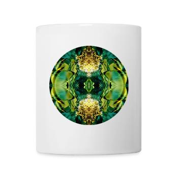 Nature Mandala Mer Rouge sous l’eau - Mug blanc - blanc - Devant