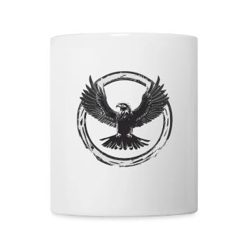 Aigle fort - Mug blanc - blanc - Devant