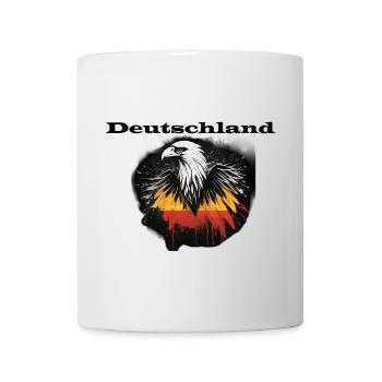 Deutschland - Tasse - Weiß - Vorne
