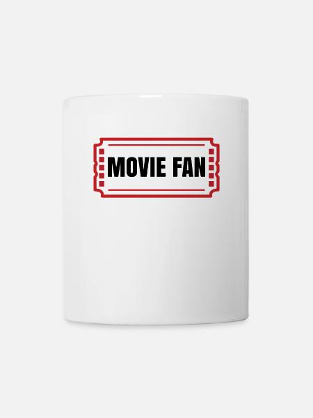 Filme Kino Nacht Movies Spruch Streaming Theater - Tasse - Weiß
