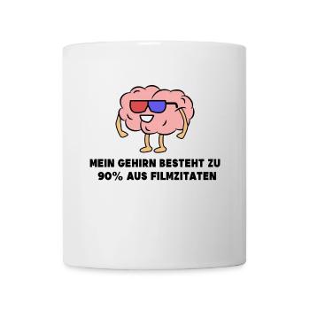 Movies Statement Film Schauen Theater Streaming - Tasse - Weiß - Vorne