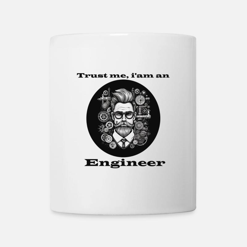 Trust me Engineer - Tasse - Weiß