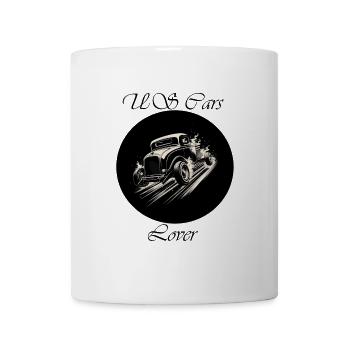US Cars Lover - Mug - white - Front