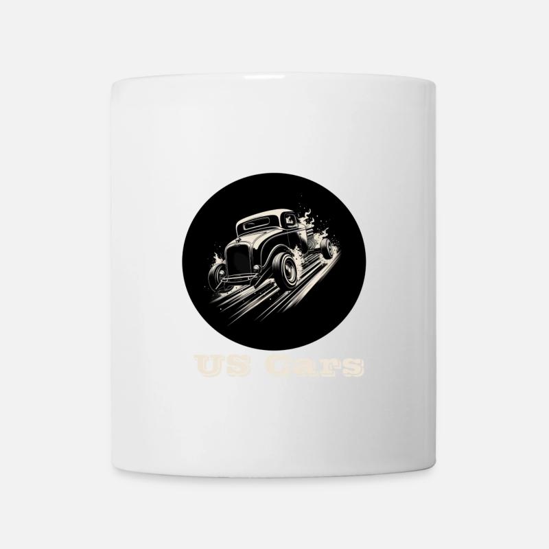 US Cars white - Mug - white