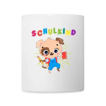 Schulkind - Einschulung 2023 - Für den Schulbeginn - Tasse - Weiß - Vorne