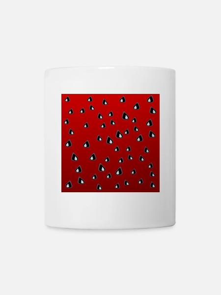 Sommer Wassermelonen Kostüme Wassermelonenkerne - Tasse - Weiß