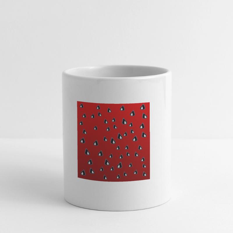 Costumes de pastèque d’été Graines de pastèque Mug blanc