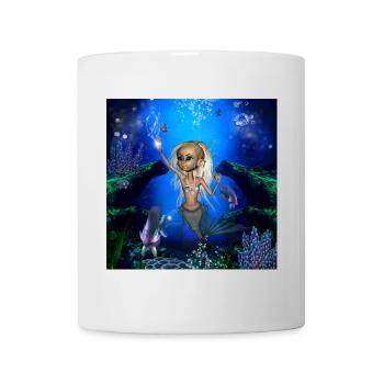 Sweet Little Mermaid - Mug - white - Front