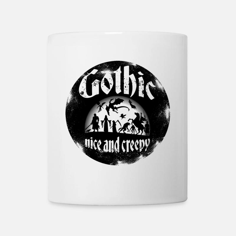 Turn monsters and ghosts into friends. - Mug - white