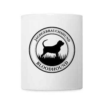 Bloodhound Jagdgebrauchshund Jagdhunde Wilsigns - Tasse - Weiß - Vorne