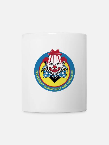 Clown Design - Tasse - Weiß