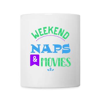 Film Schauen Statement Streaming Theater Movies - Tasse - Weiß - Vorne