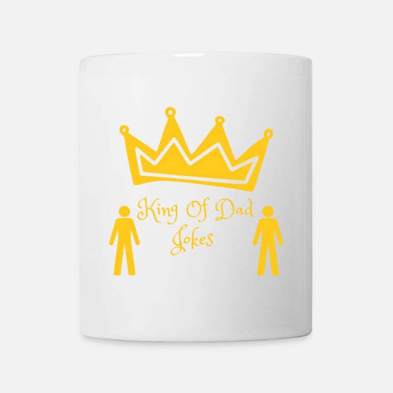 King of Dad Jokes - Mug - white