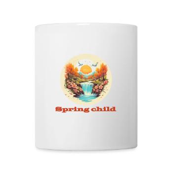 Enfant de printemps - Mug blanc - blanc - Devant