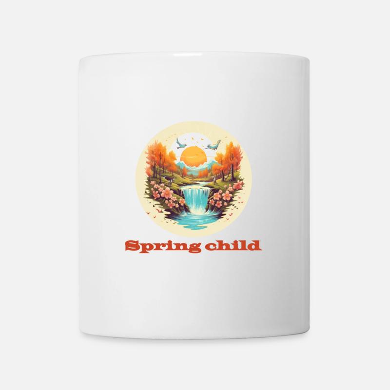 Enfant de printemps - Mug blanc - blanc