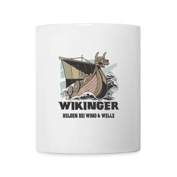 Wikinger Seefahrt Design - Tasse - Weiß - Vorne