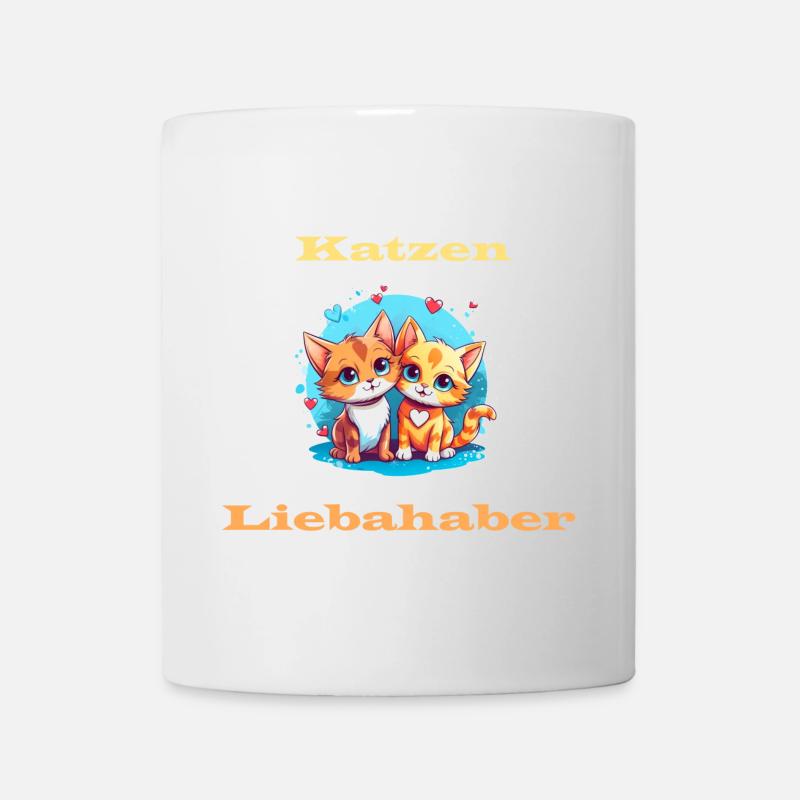 Katzenliebhaber - Tasse - Weiß