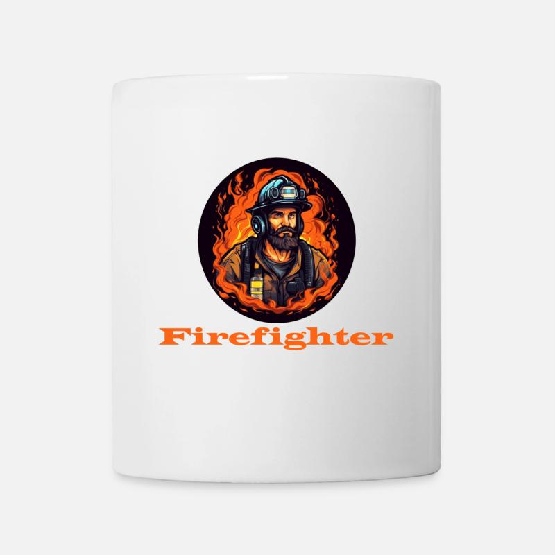Firefighter - Mug - white