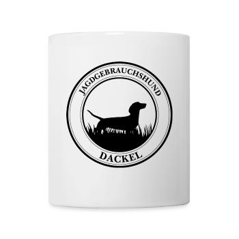 Dackel Jagdgebrauchshund Jagdhunde Wilsigns - Tasse - Weiß - Vorne