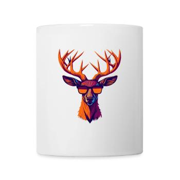 Retro Deer Revolt - Mug - white - Front