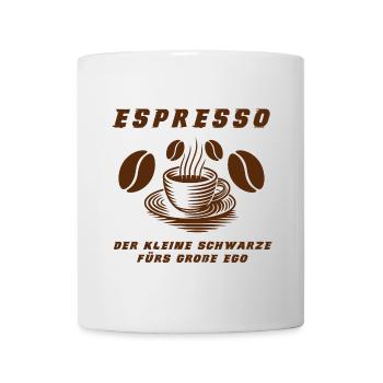 Espresso Design - Tasse - Weiß - Vorne