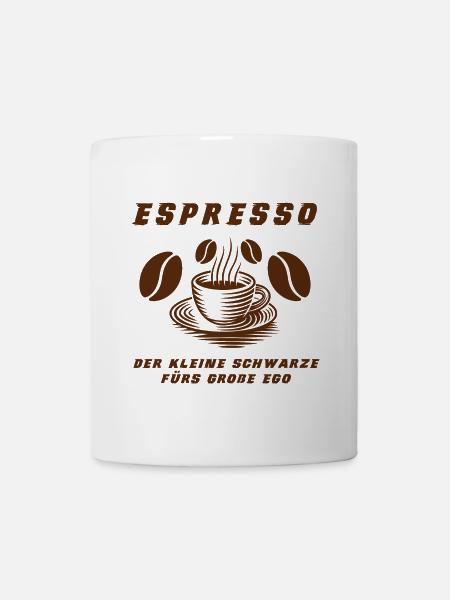 Espresso Design - Tasse - Weiß